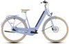 Cube Aruba Hybrid 600 blueblossom'n'creme Größe: Easy Entry 46 cm